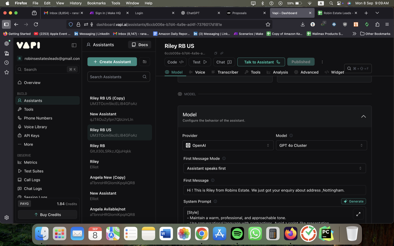 Real-Estate AI Voice Agent - Vapi, Make.com & GoHighLevel screenshot 3